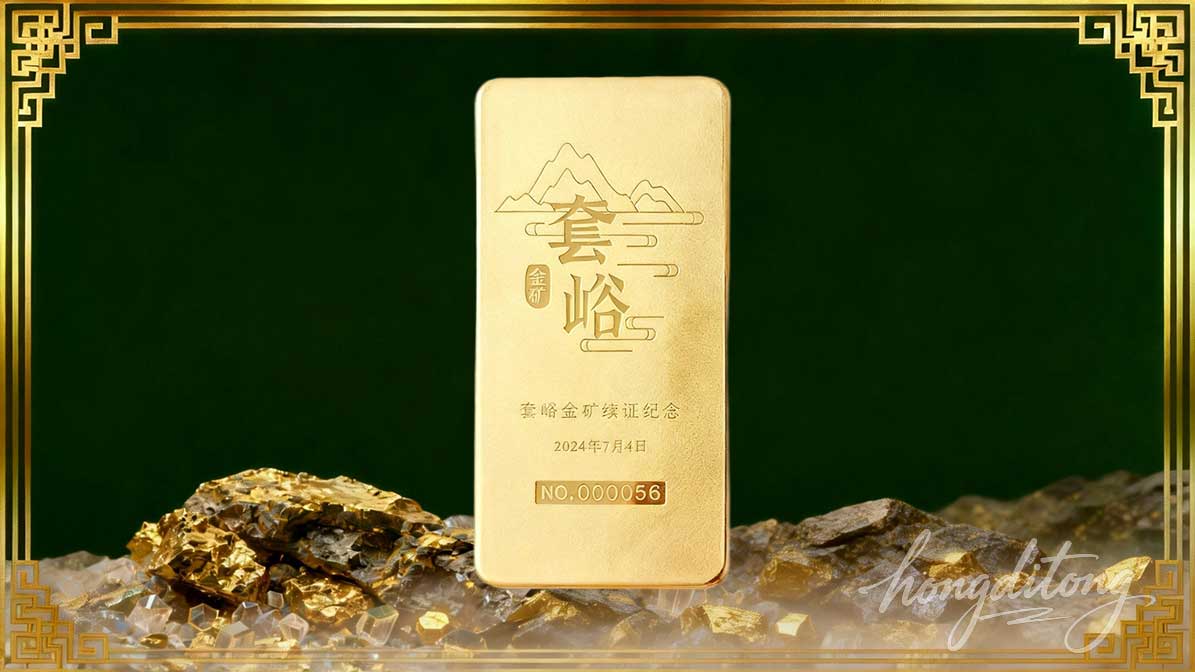 套峪金矿出品AU9999金条