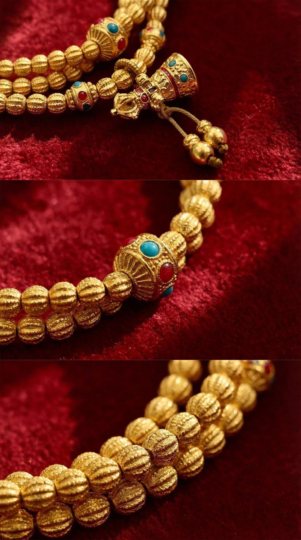 足金藏式手串(图1)